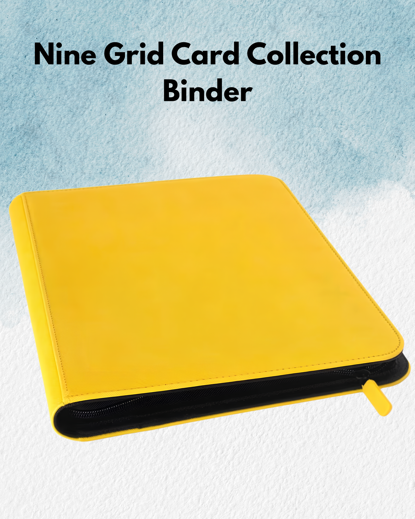 Nine Grid Card Collection binder - Yellow