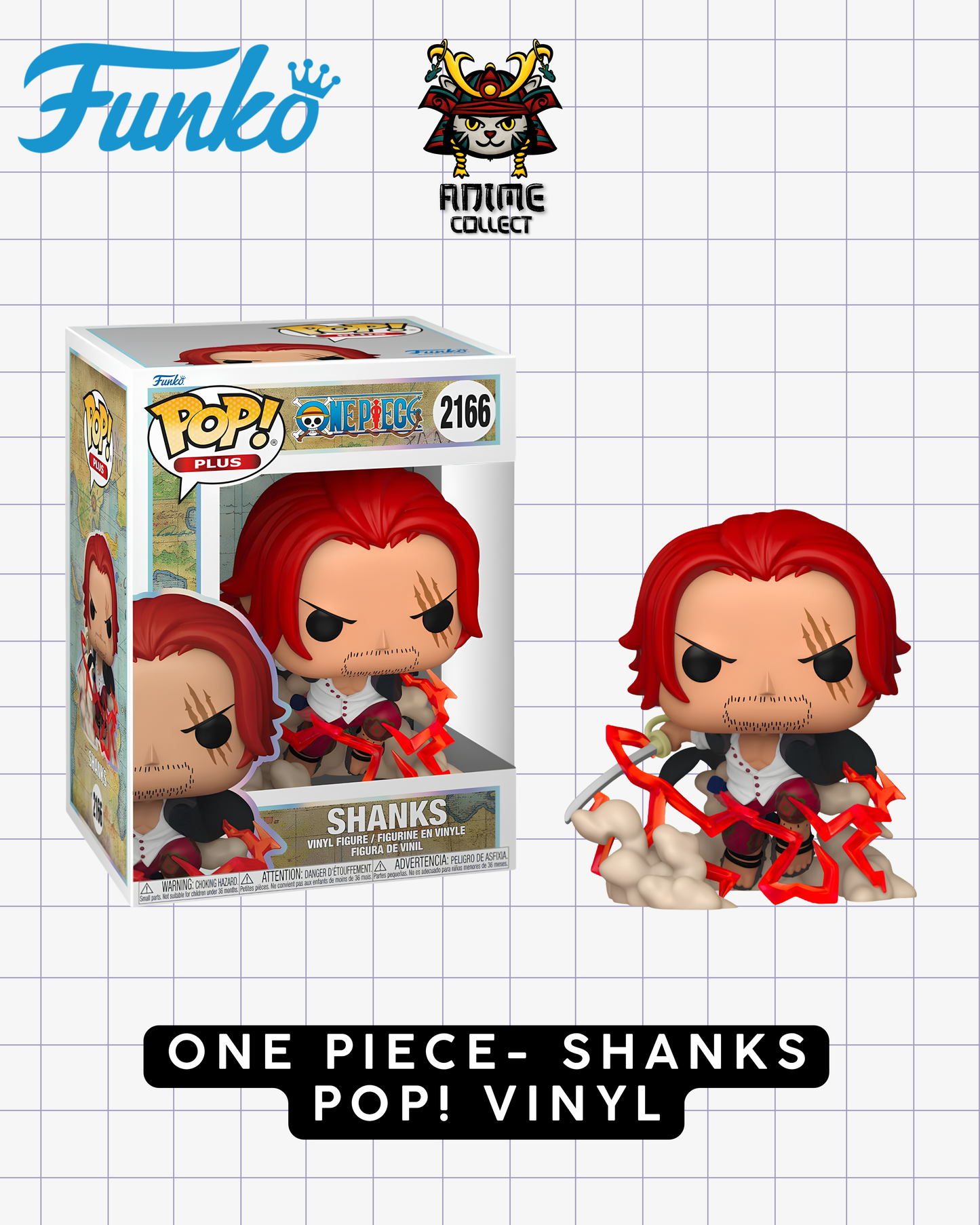 One Piece – Shanks Pop! Vinyl