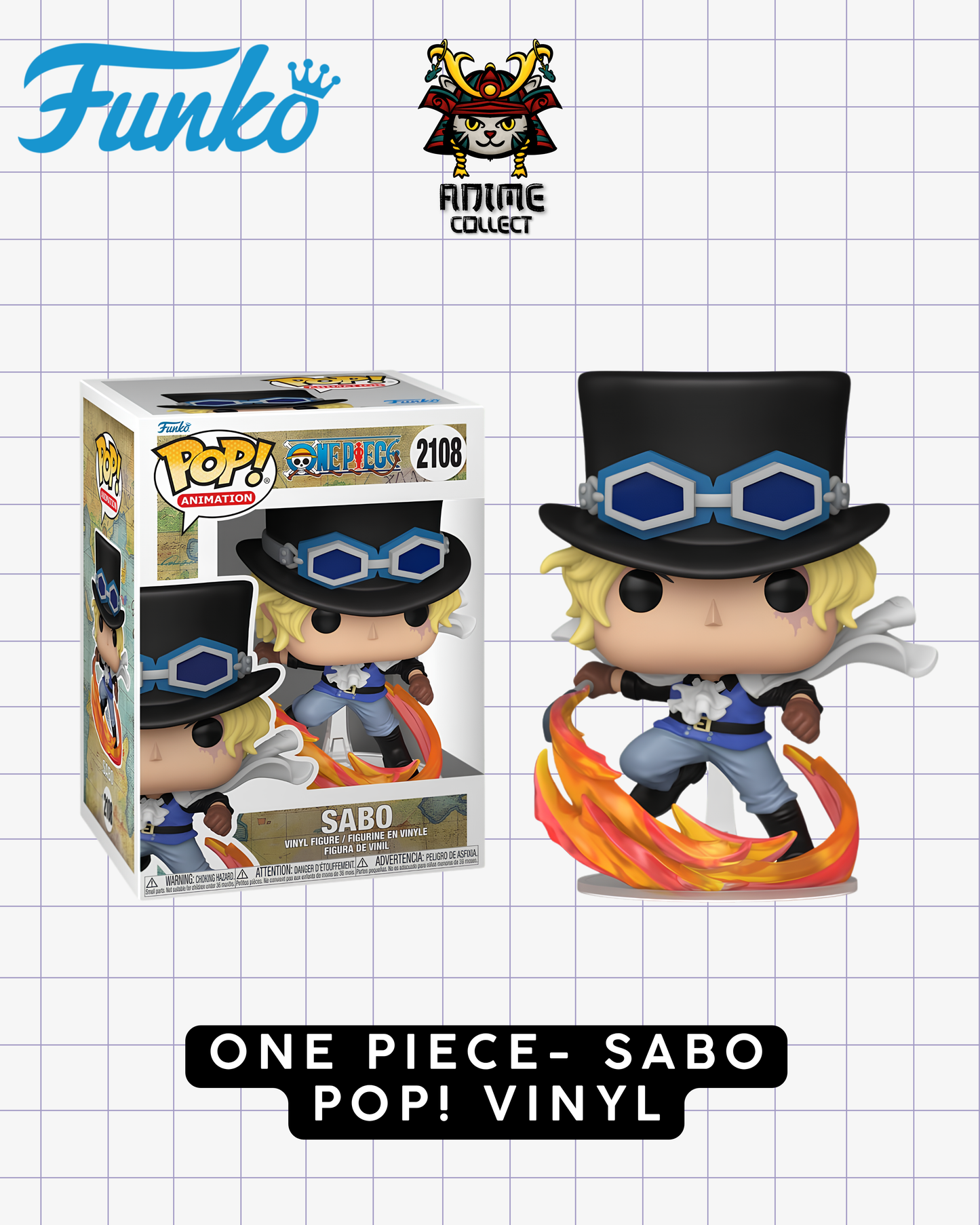 One Piece – Sabo Pop! Vinyl