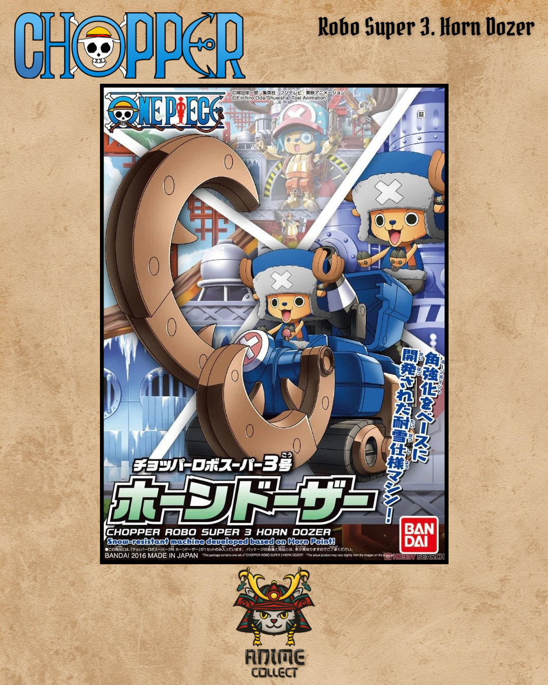 Chopper Robo Super 3 – Horn Dozer