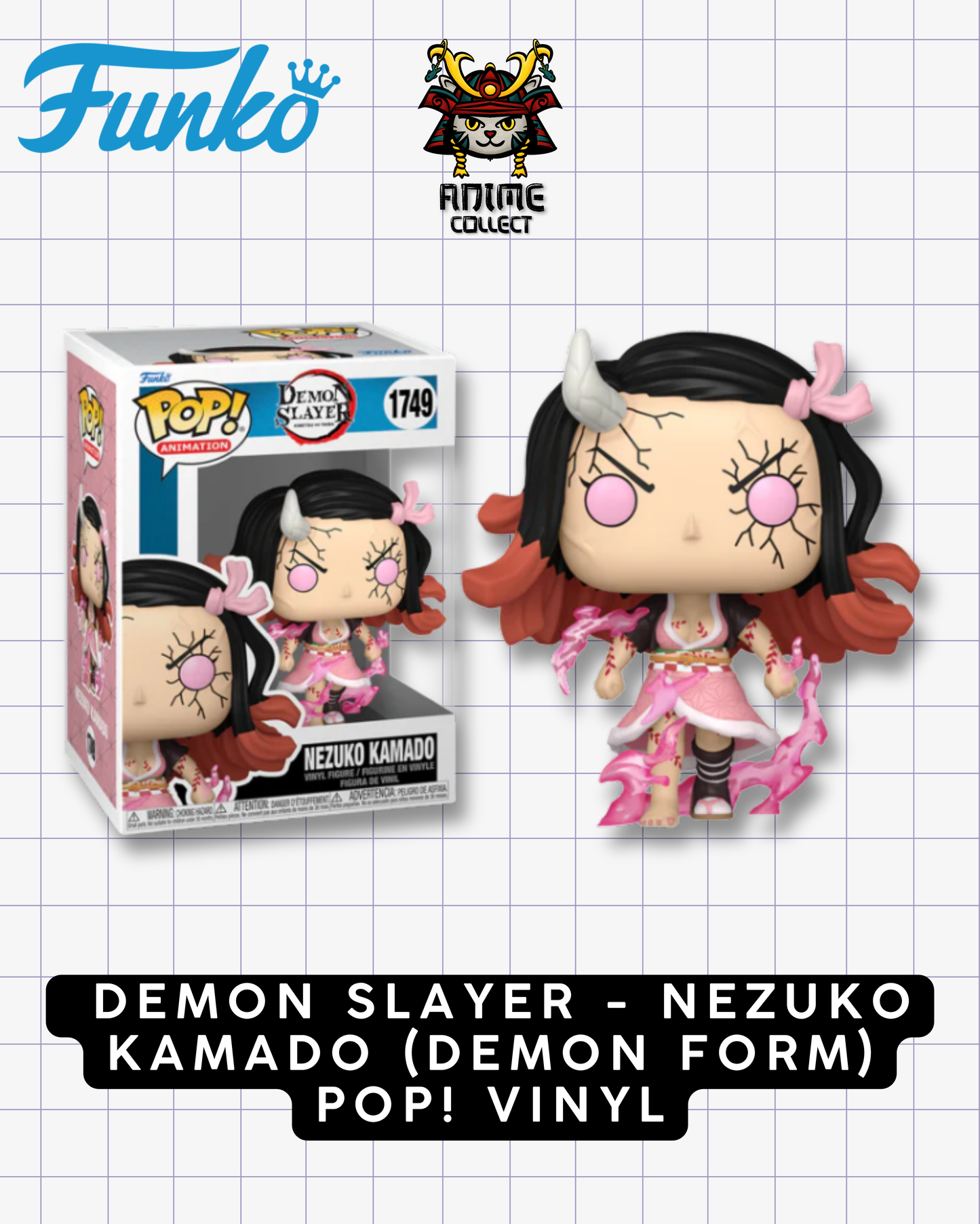 Nezuko Kamado (Demon Form) POP! Vinyl
