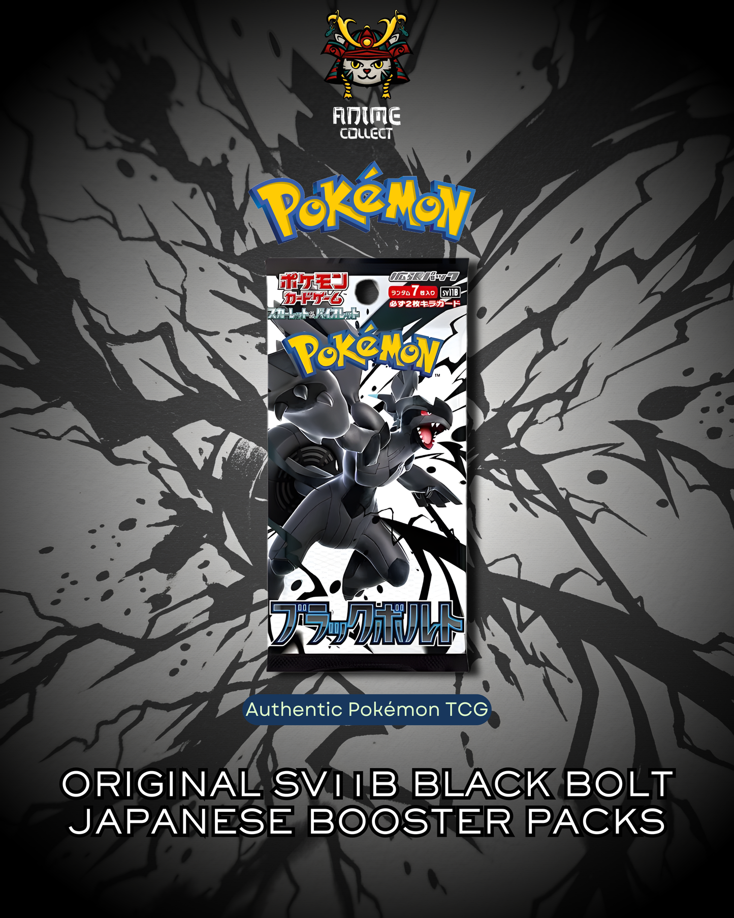 Pokémon - Black Bolt - Booster Packs