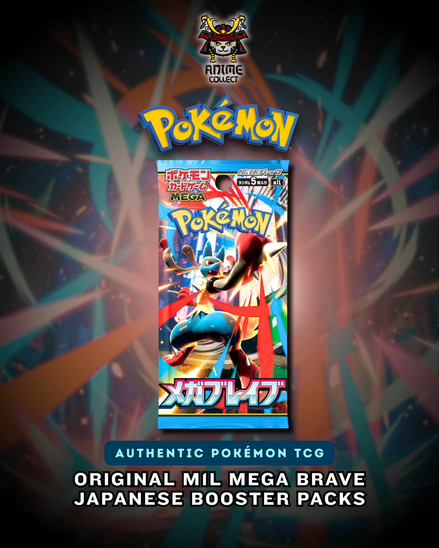 Pokémon - Mega Brave - Booster Packs