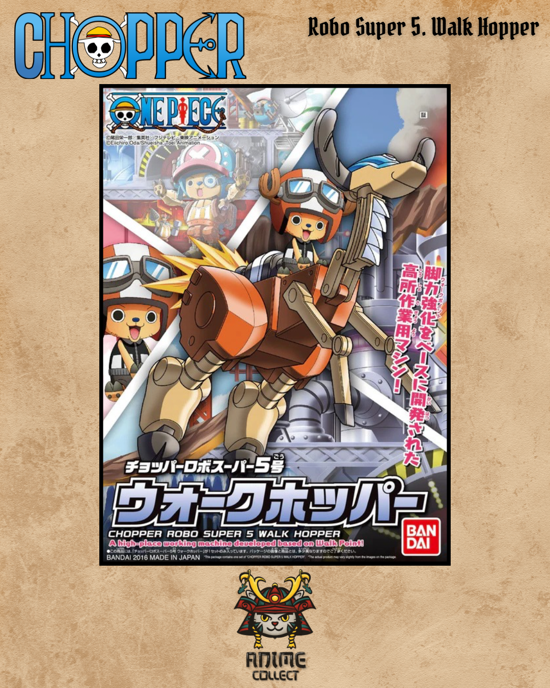 Chopper Robo Super 5 – Walk Hopper