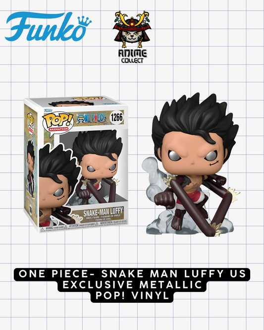 One Piece – Snake Man Luffy US Exclusive Metallic Pop! Vinyl