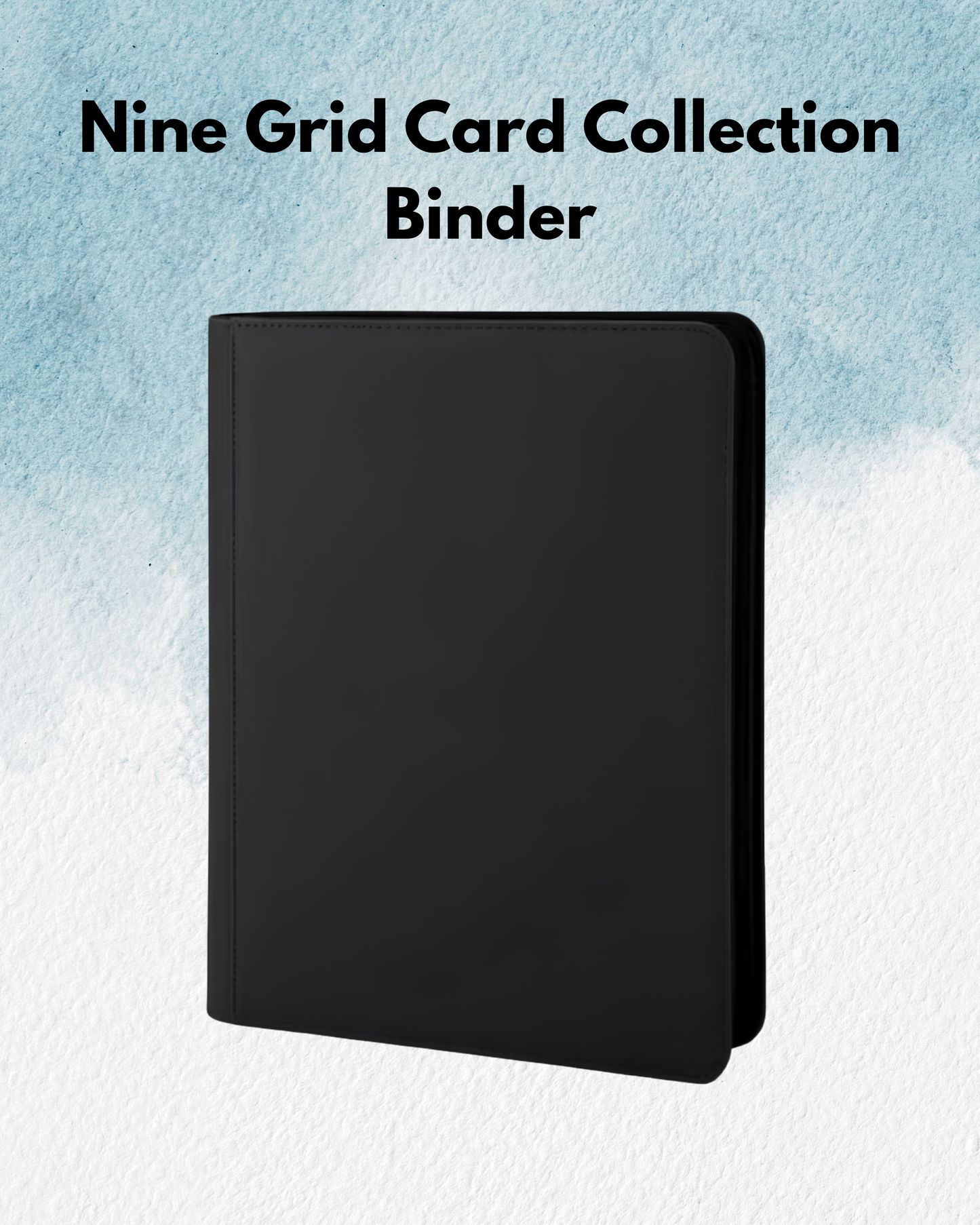 Nine Grid Card Binder - Black