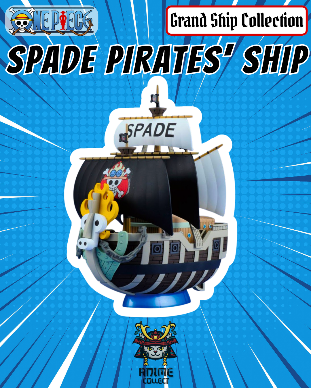 Spade Pirate Ship – Grand Ship Collection
