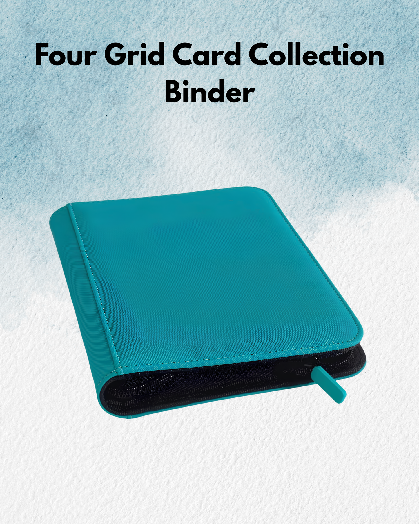 Four Grid Card Collection Binder - Blue