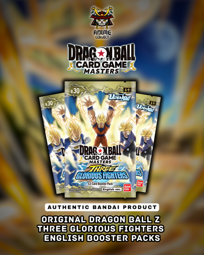 Dragon Ball Z Three Glorious Fighters Booster Packs (English)