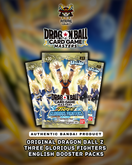 Dragon Ball Z Three Glorious Fighters Booster Packs (English)