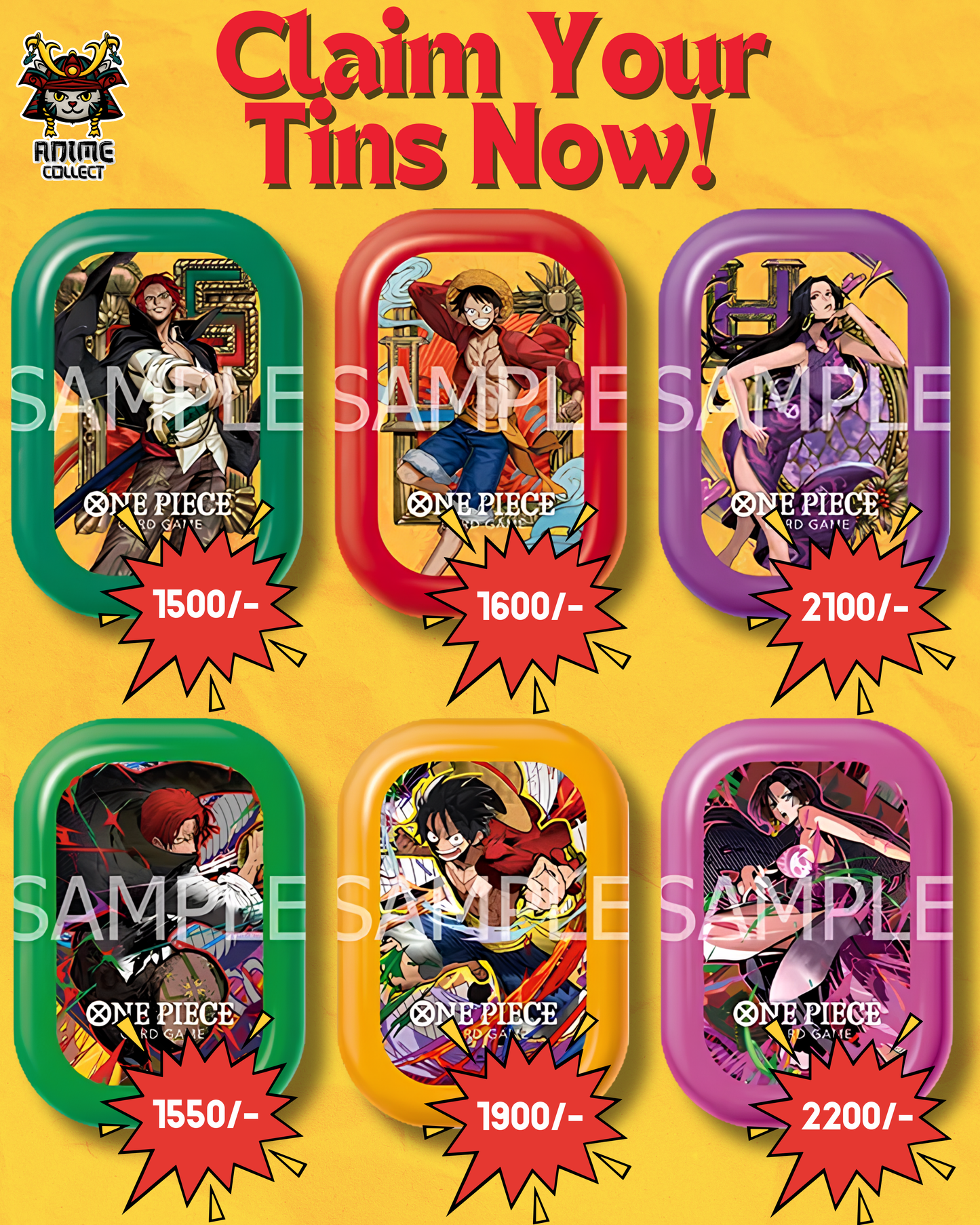 One Piece TS-03 Mini Tins