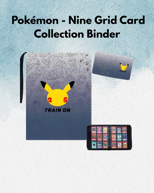 Pokémon 25th Anniversary Nine Grid Binder