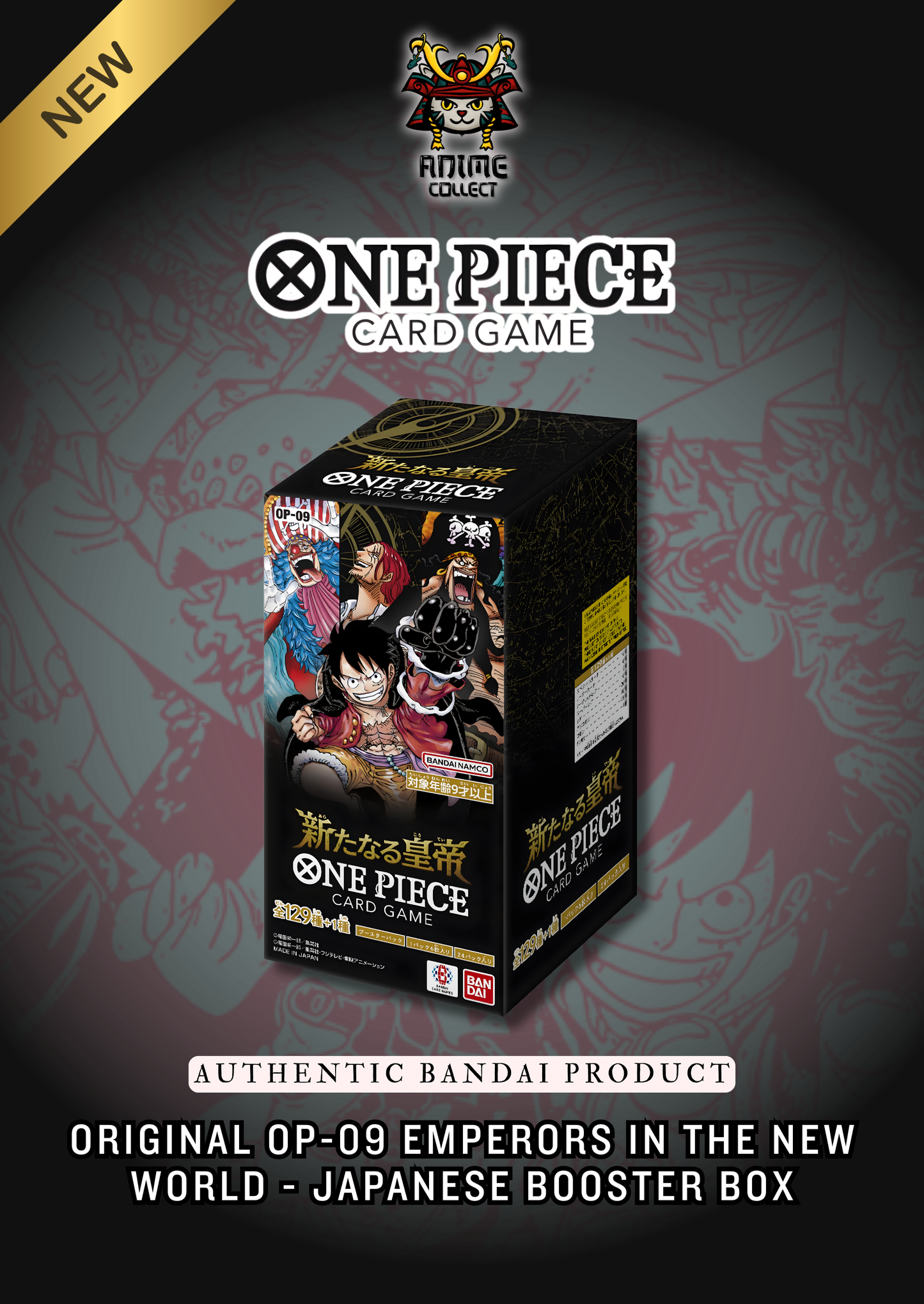 OP-09 Emperors in the new world Booster Box (JP)