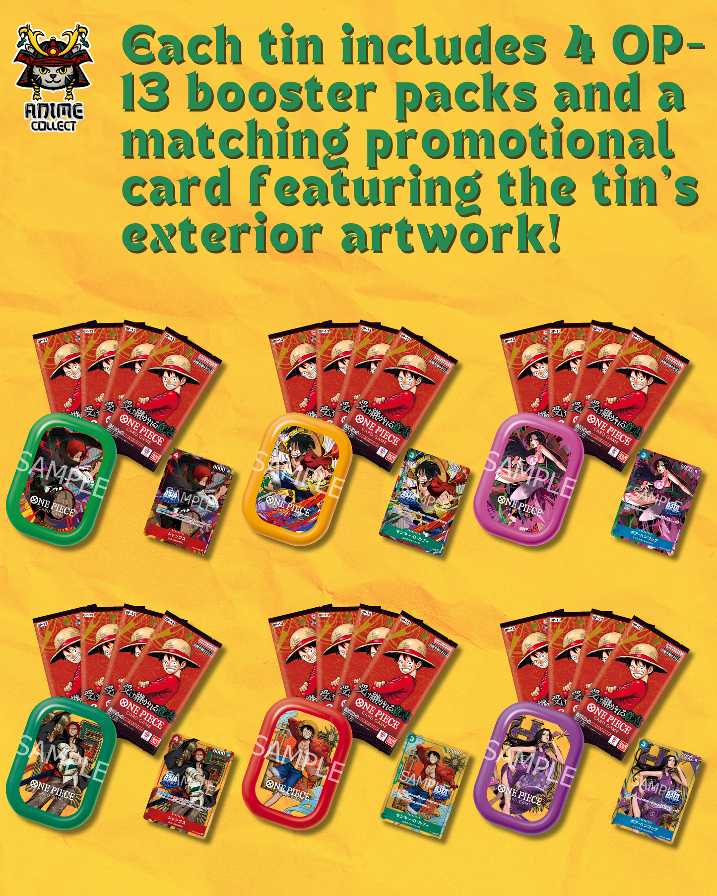 One Piece TS-03 Mini Tins