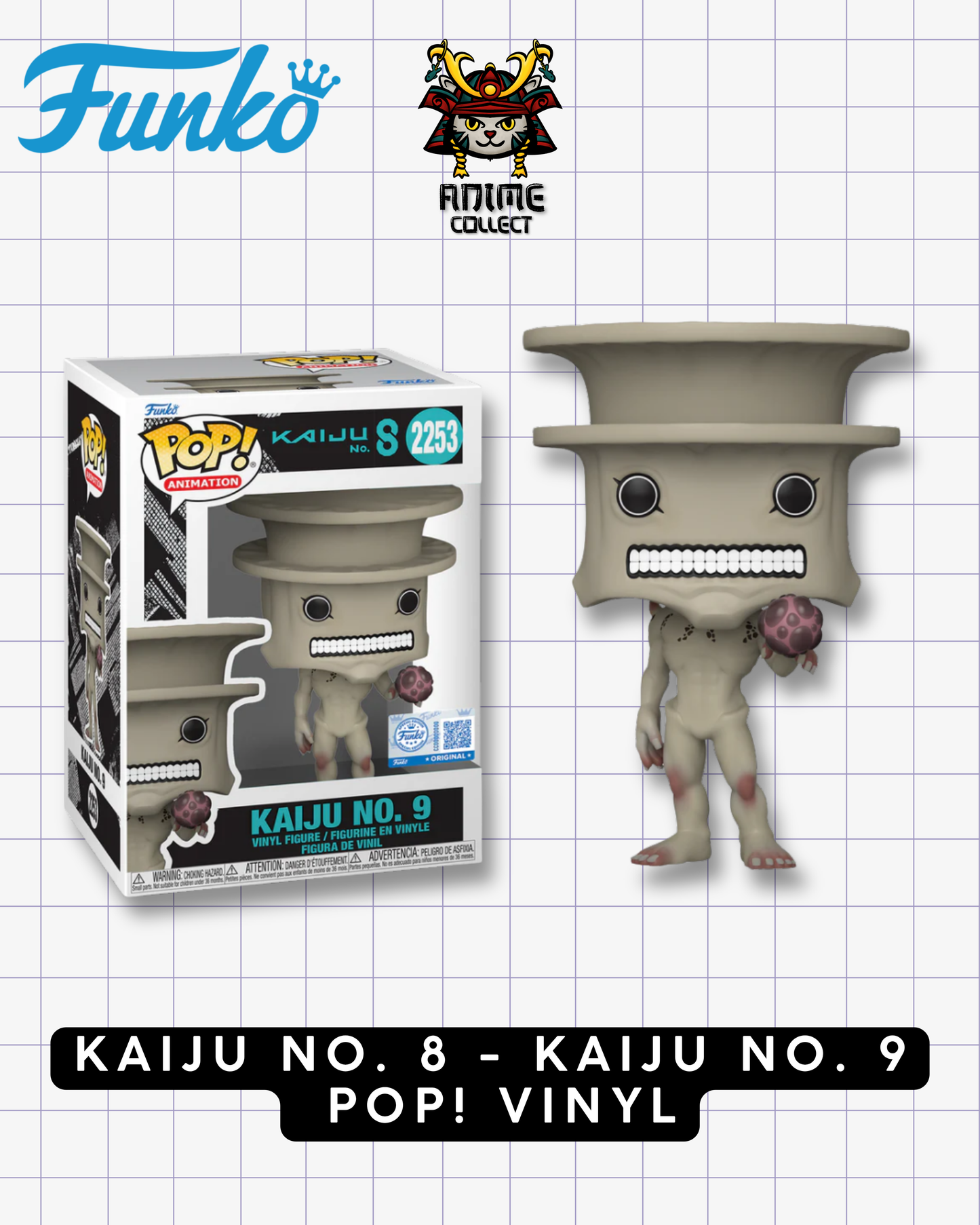 Kaiju No.8 Kaiju No.9 POP! Vinyl