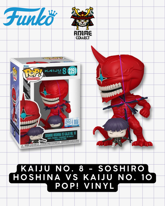 Kaiju No 8 Soshiro Hoshina Vs Kaiju No 10 POP! Vinyl