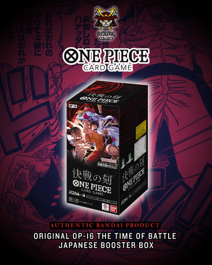 OP-16 The Time Of Battle Booster Box (JP)